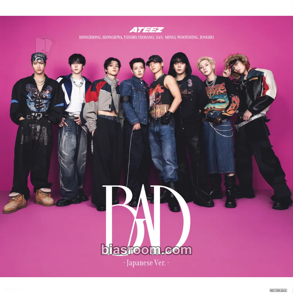 BAD Photocard - ATEEZ - ATEEZ K-pop photocard