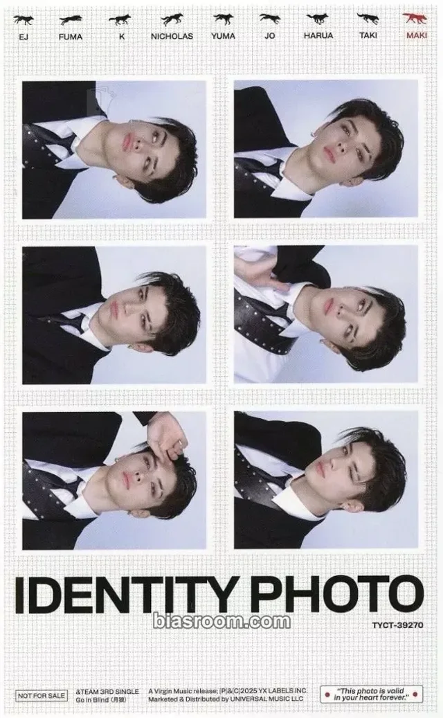 Maki Photocards (&TEAM) | Bias Room