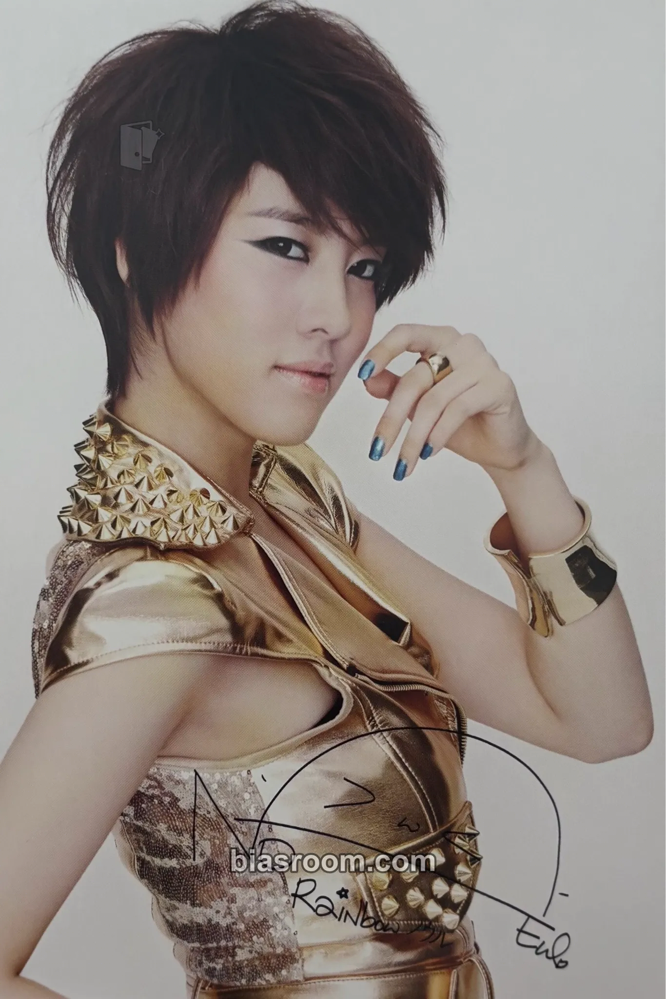 Noeul Mach (Japanese Version) Photocard - Rainbow - photocard K-pop Rainbow