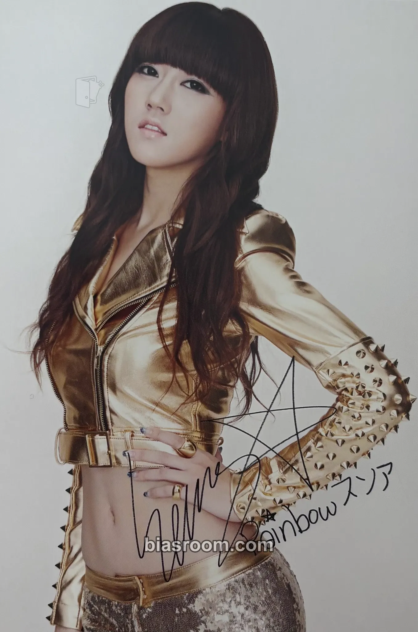 Seungah Mach (Japanese Version) Photocard - Rainbow - photocard K-pop Rainbow