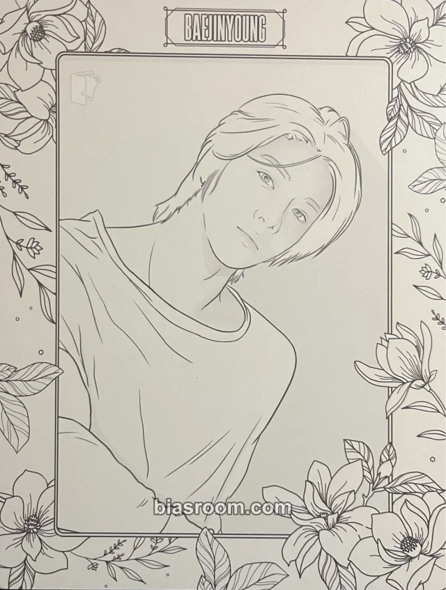 CIX - Jinyoung - 0 or 1 Album album inclusion coloring paper humanoid version