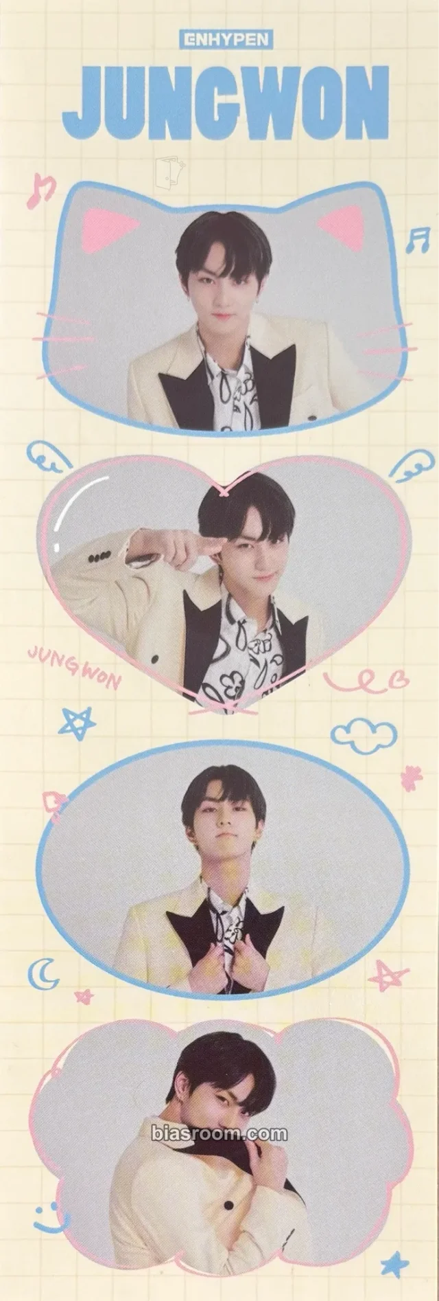 ENHYPEN - Jungwon - 2023 GGU GGU Package Other photo strip kit inclusion item set