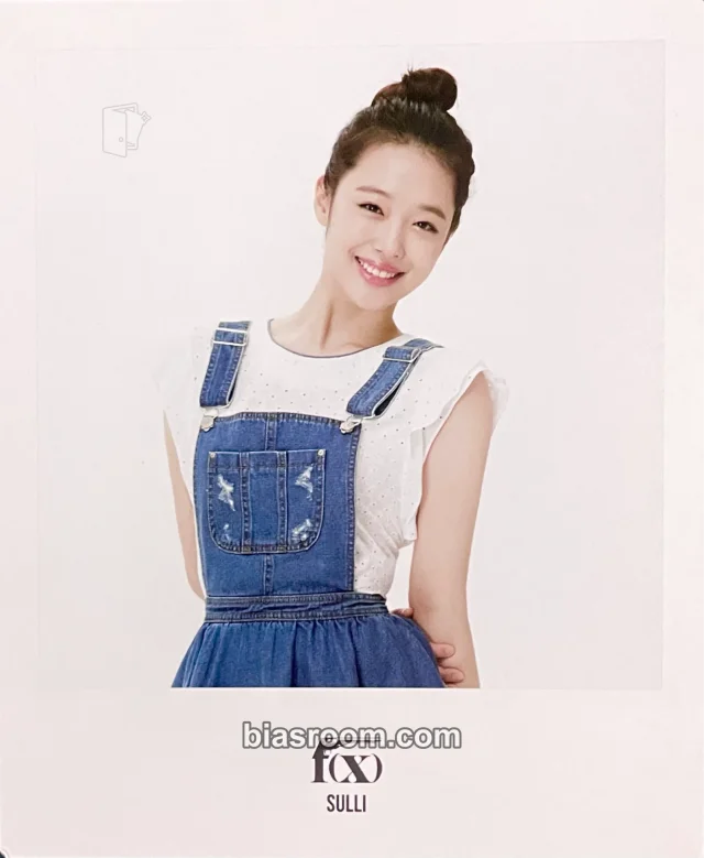 f(x) - Sulli - SMTOWN@COEXArtium Fortune Cookie Event Other polaroid tin case item set