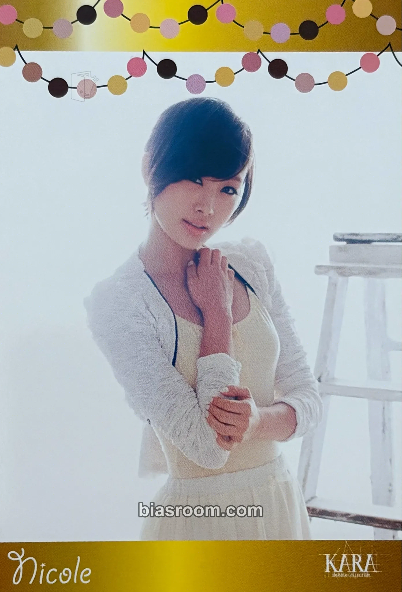 Nicole Bromide collection Photocard - KARA - KARA K-pop photocard