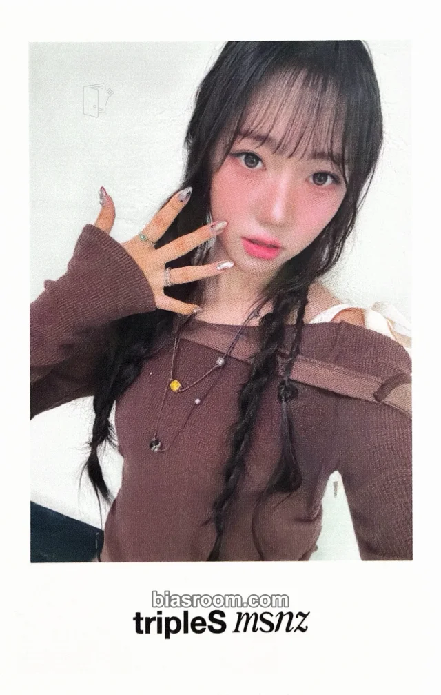 tripleS - Shion - Beyond Beauty Album mystargoods (MSG) objekt music album pob (pre-order benefit) polaroid