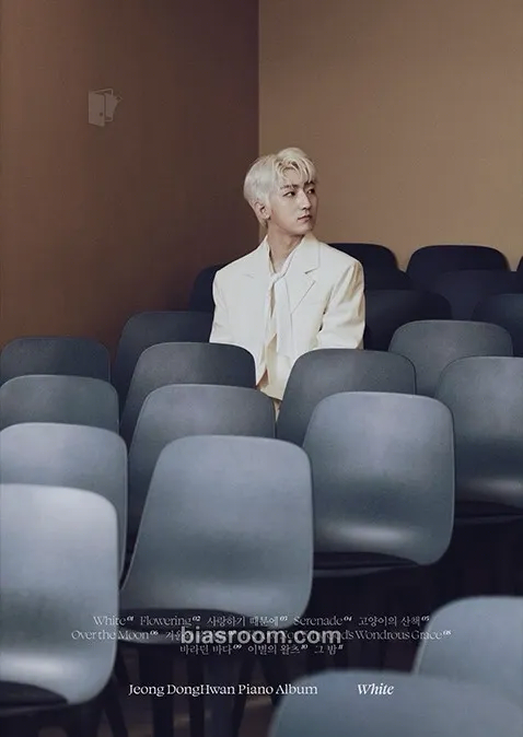Donghwan Jeong DongHwan Piano Album ‘White’ Photocard - MeloMance – MeloMance K-Pop-Photocard