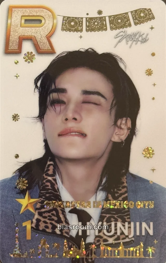 Stray Kids - Hyunjin - SuperStar JYP (Pop-Ups Only) Event mexico city (cdmx) pvc card foil card superstar