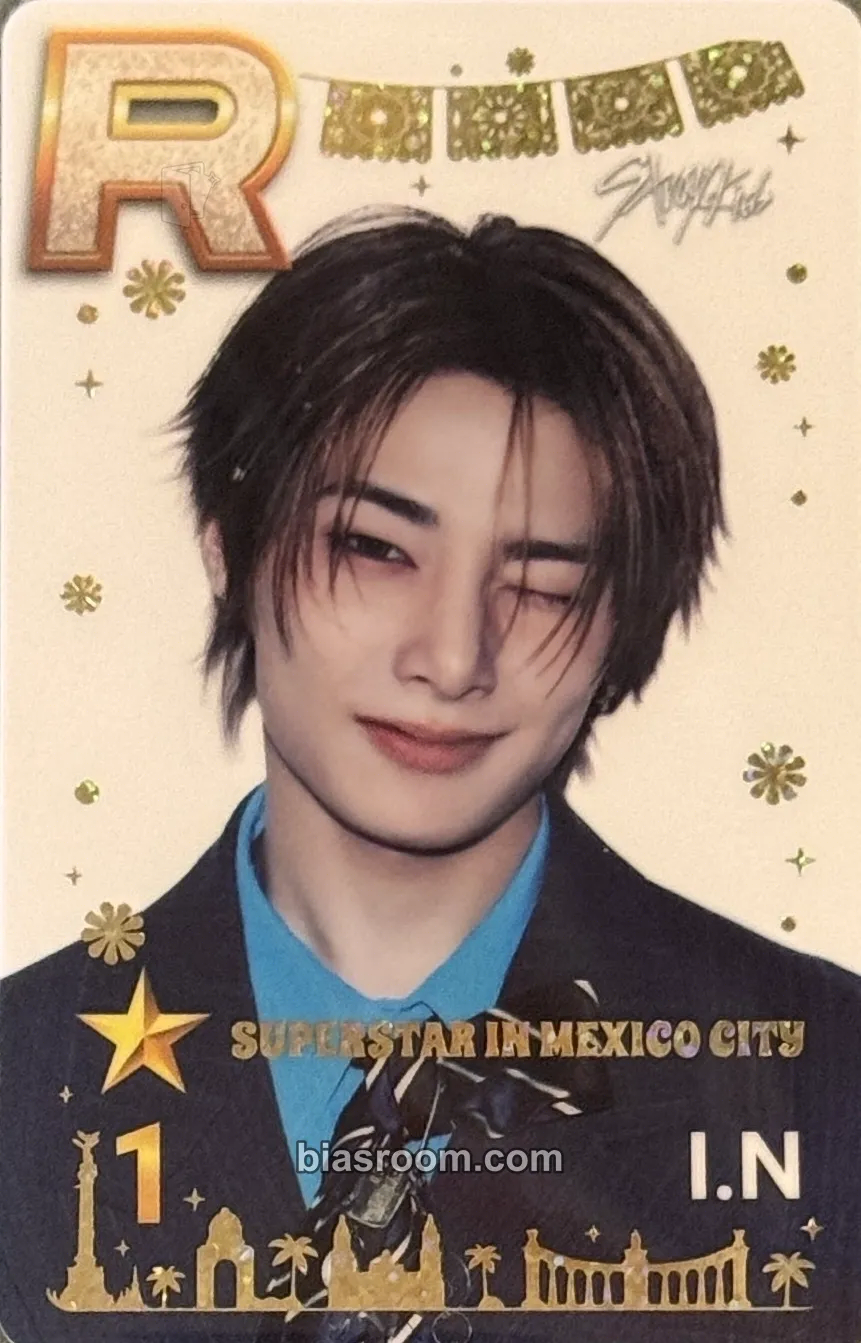 I.N SuperStar JYP (Pop-Ups Only) Photocard - Stray Kids - Stray Kids K-pop photocard