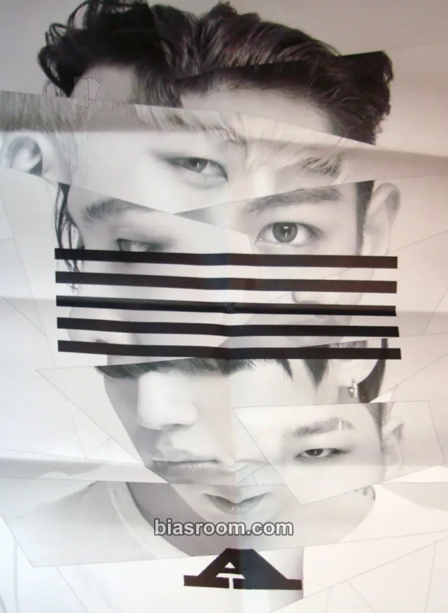 BIGBANG - A Album album inclusion poster pob (pre-order benefit)