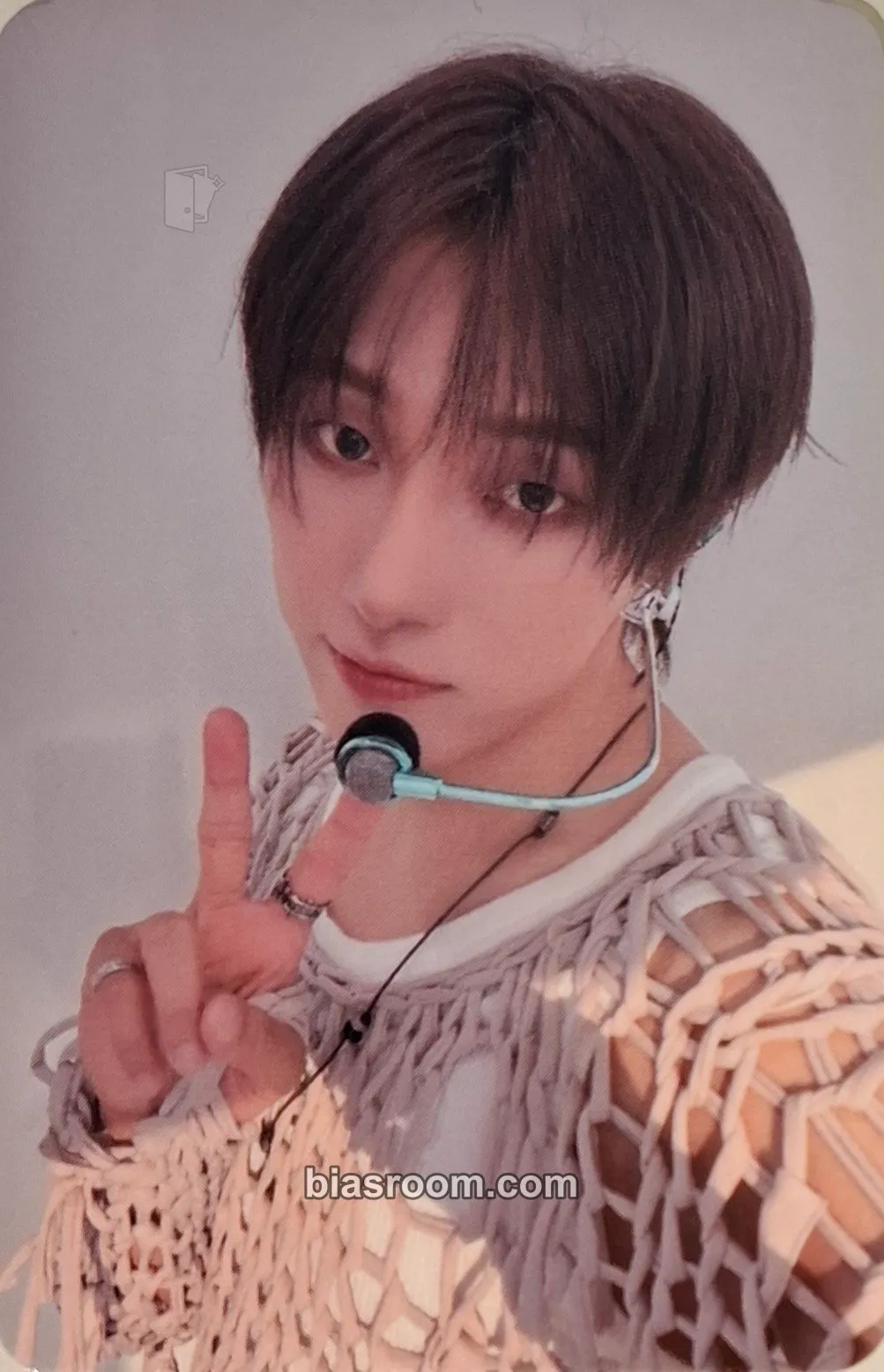 Jaehan Uncapped Photocard - Omega X - Omega X K-pop photocard
