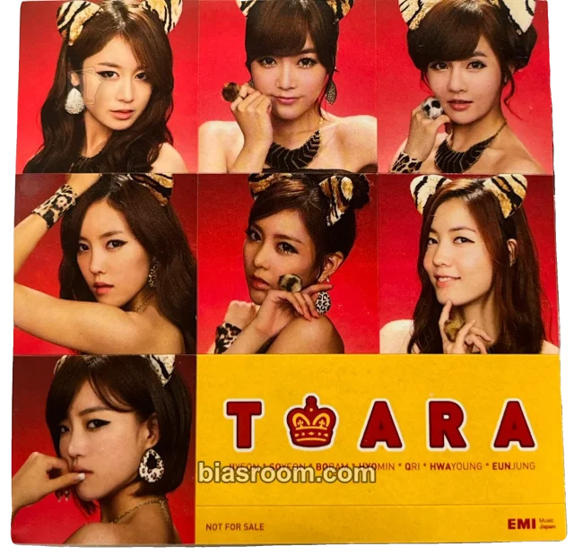 T-ARA - Bo Peep Bo Peep Album sticker sheet
