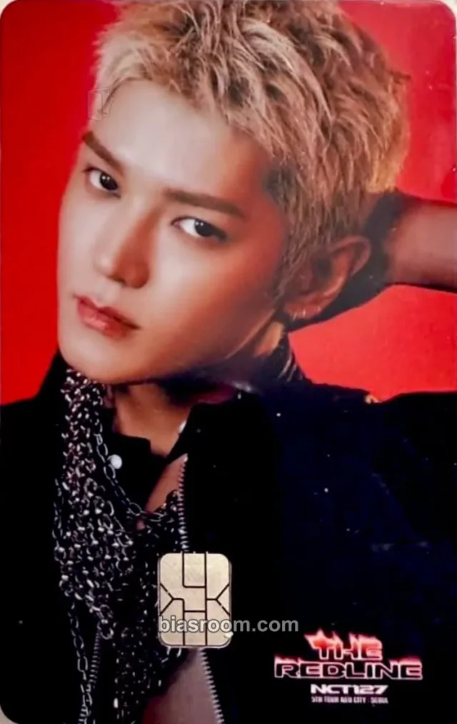 NCT 127 - Taeyong - NCT 127 5TH TOUR 'NEO CITY : THE REDLINE' TOUR Event transit card namane card