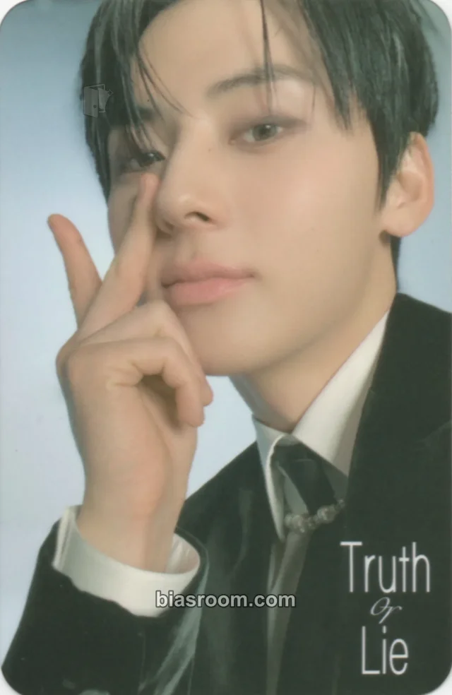 Hwang Minhyun - Minhyun - Truth or Lie Album pob (pre-order benefit) aladin transparent/translucent