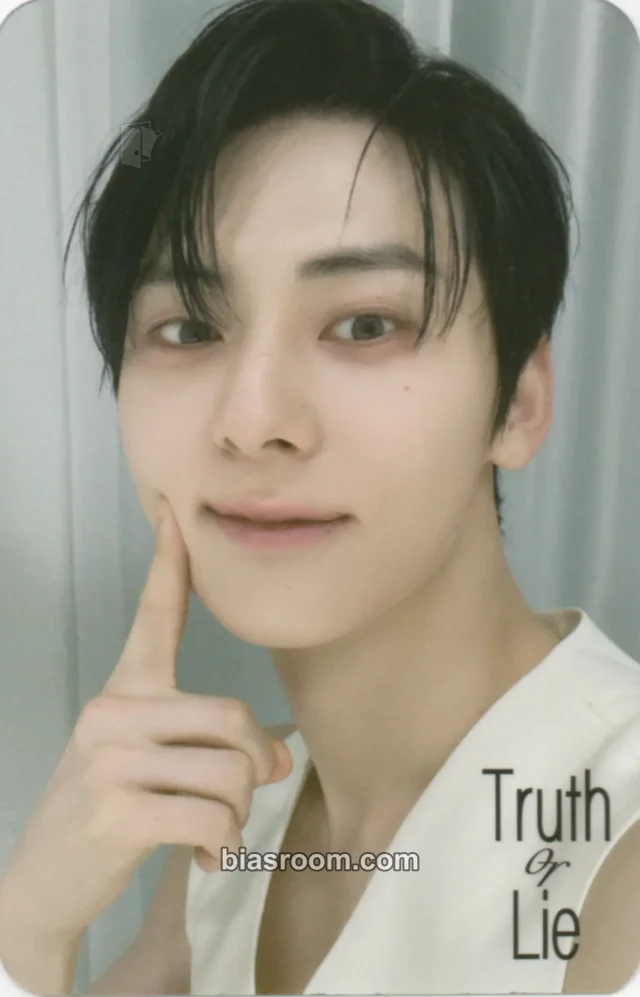 Hwang Minhyun - Minhyun - Truth or Lie Album pob (pre-order benefit) aladin transparent/translucent