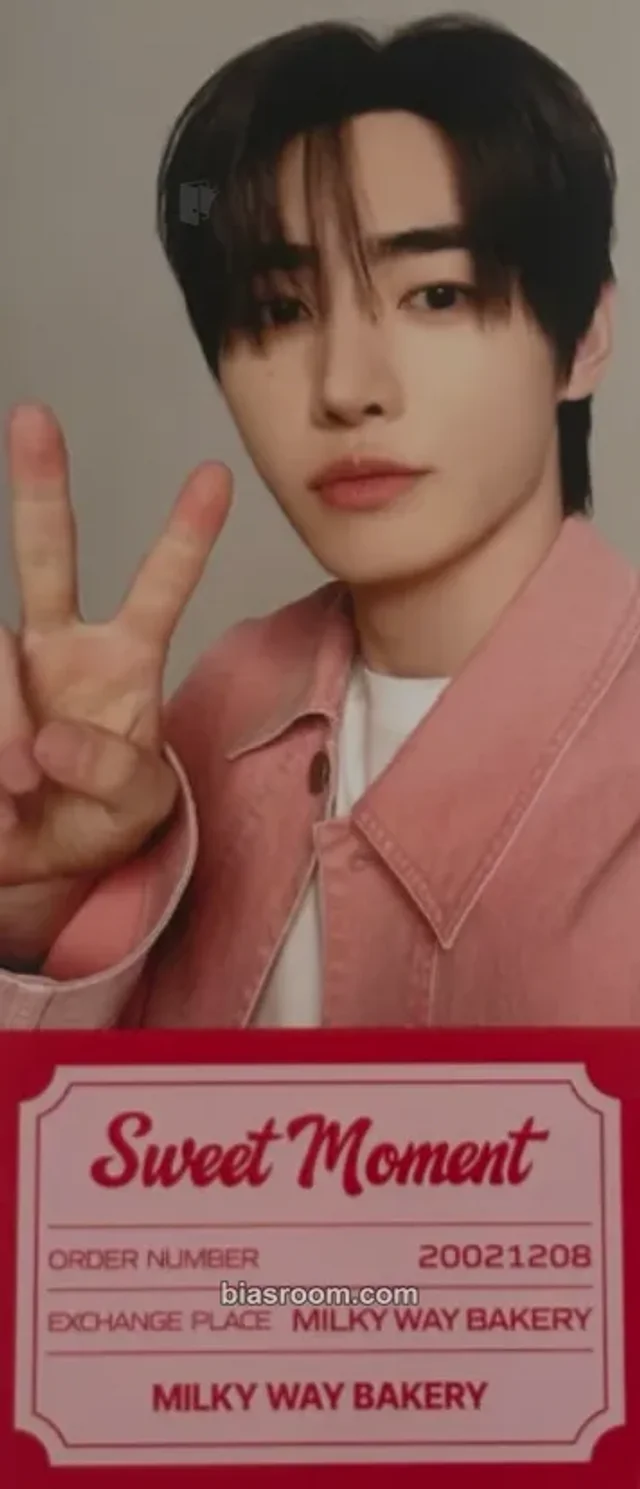 ENHYPEN - Sunghoon - Sweet Moment Version - Enhypen World Coupon Card Collection Other photo ticket