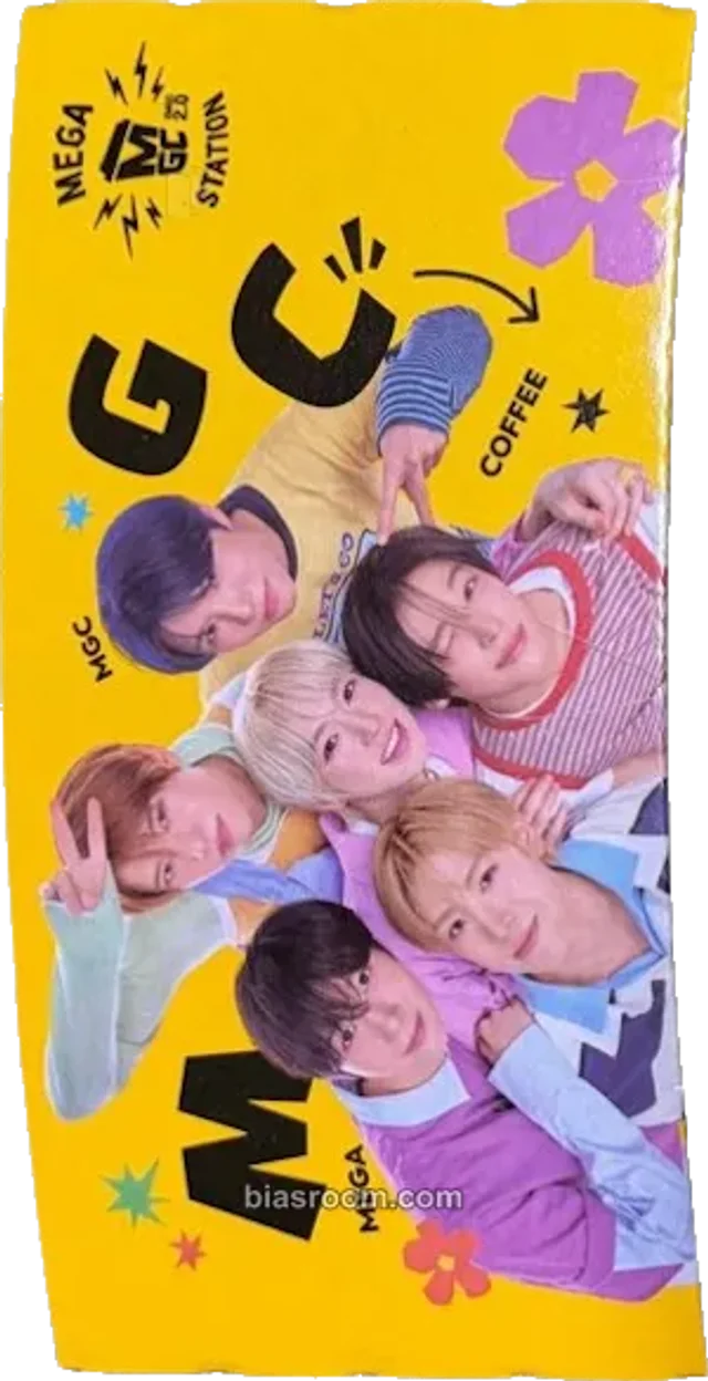NCT WISH - MEGA MGC COFFEE x NCT WISH Other drink benefit brand collaboration cup sleeve mega coffee