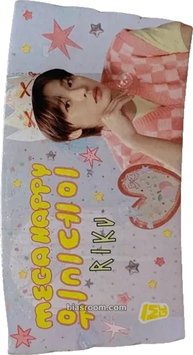 NCT WISH - Riku - MEGA MGC COFFEE x NCT WISH Other drink benefit brand collaboration cup sleeve mega coffee