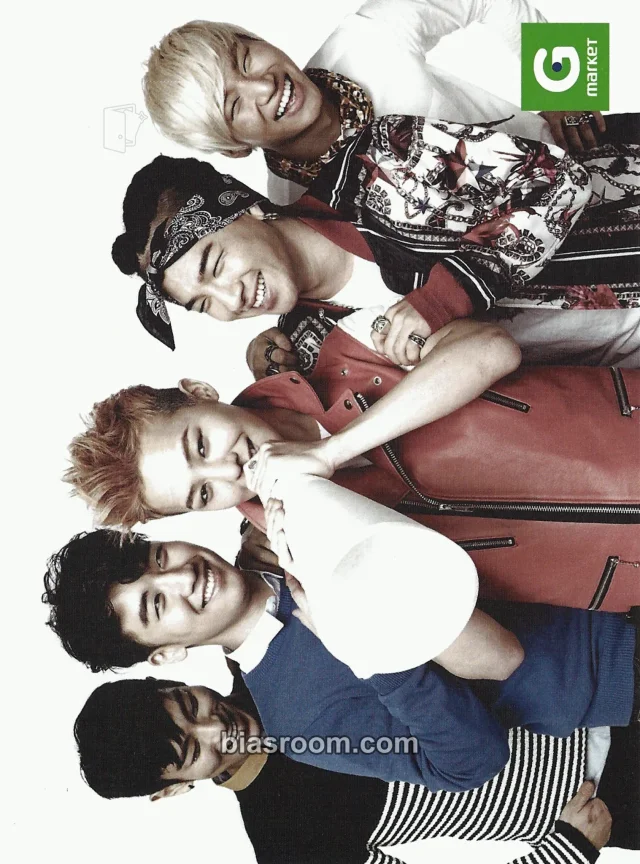 BIGBANG - Other brand collaboration postcard