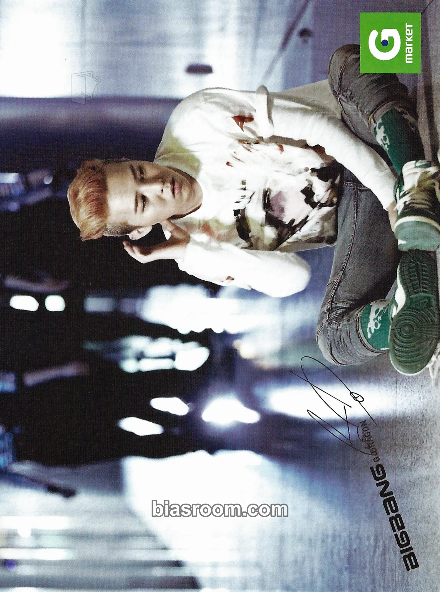 G-Dragon BIGBANG x Gmarket Photocard - BIGBANG - photocard K-pop di BIGBANG