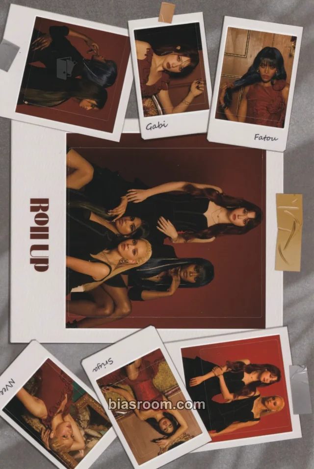 BLACKSWAN - Roll Up Album album inclusion sticker sheet