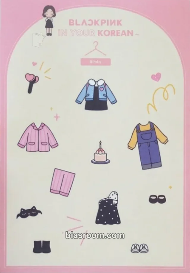 BLACKPINK - Other sticker sheet merch inclusion item set