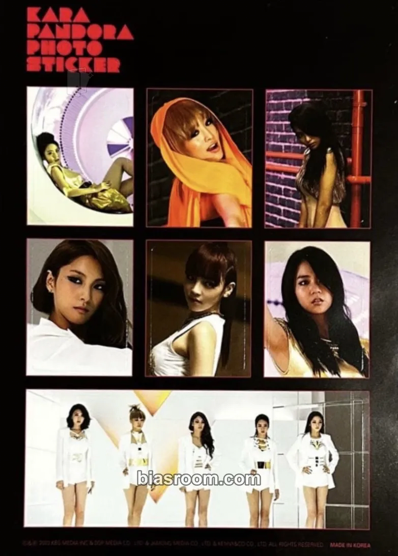 Pandora Photocard - KARA - photocard K-pop KARA