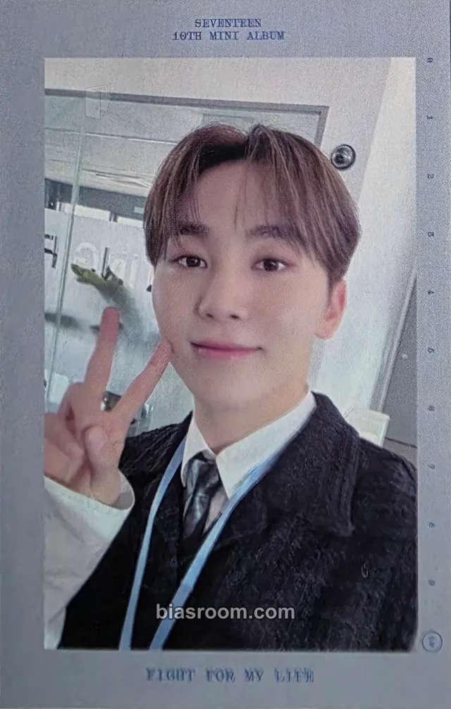 SEVENTEEN - Seungkwan - FML Album soundwave pob (pre-order benefit) carat version transparent/translucent