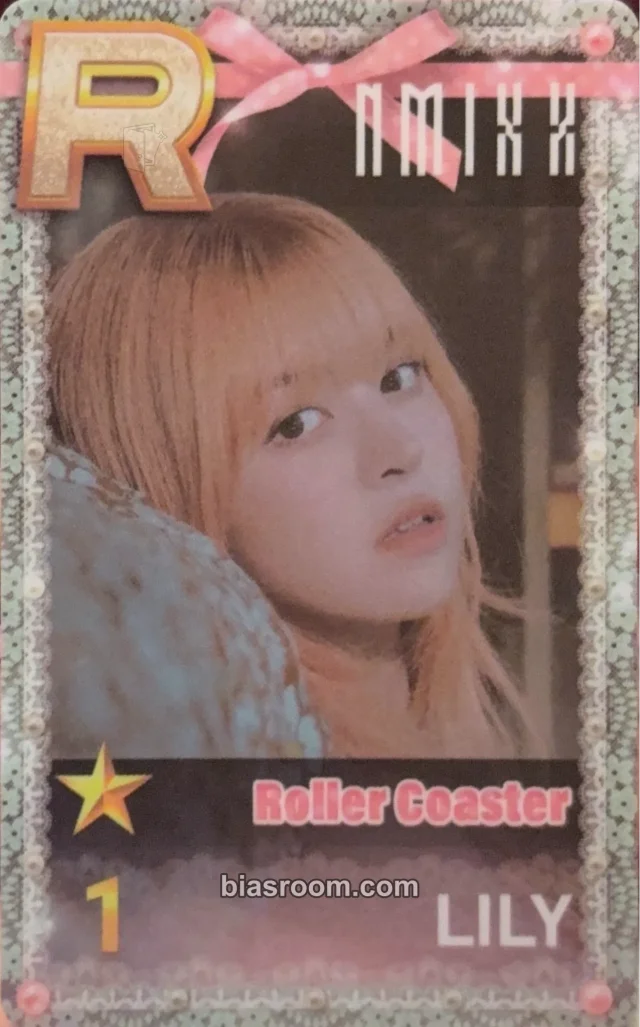 NMIXX - Lily - SuperStar Events Event pop-up STAR+ING summer festa superstar pvc card