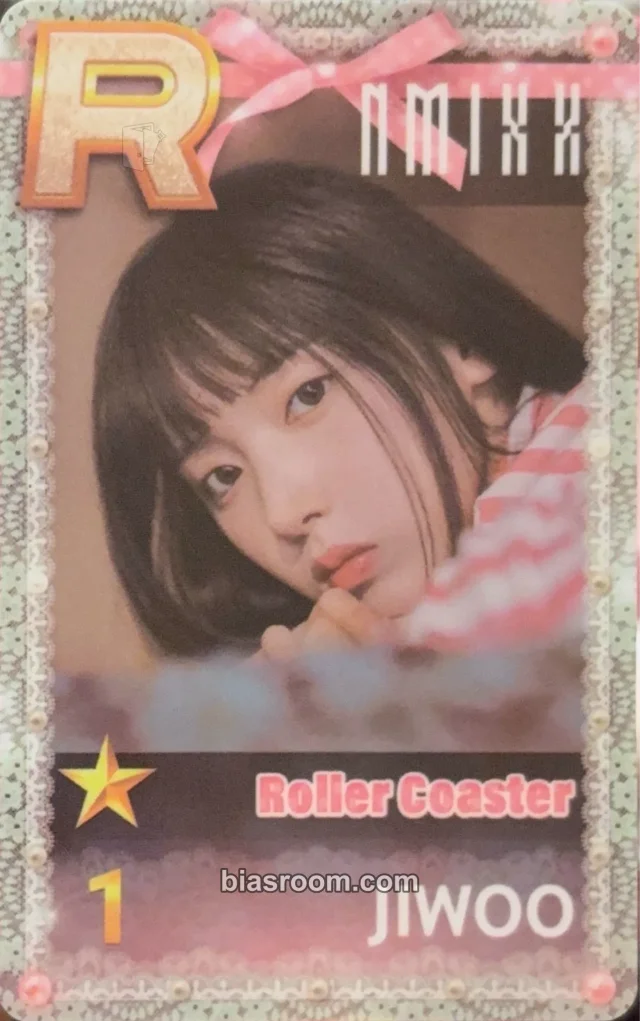 NMIXX - Jiwoo - SuperStar Events Event pop-up STAR+ING summer festa superstar pvc card
