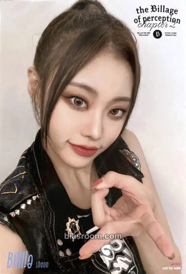 Billlie - Sheon - The Billage of Perception: Chapter Two Album hmv japan photo print round 2 video call/fancall