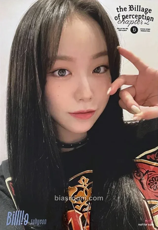 Billlie - Suhyeon - The Billage of Perception: Chapter Two Album hmv japan photo print round 2 video call/fancall