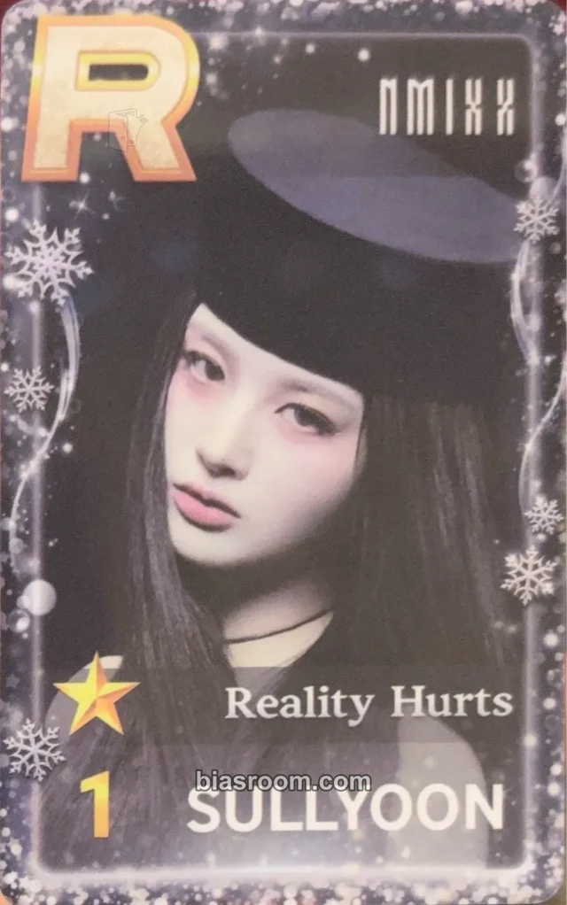 NMIXX - Sullyoon - SuperStar Events Event christmas event christmas version pop-up superstar pvc card
