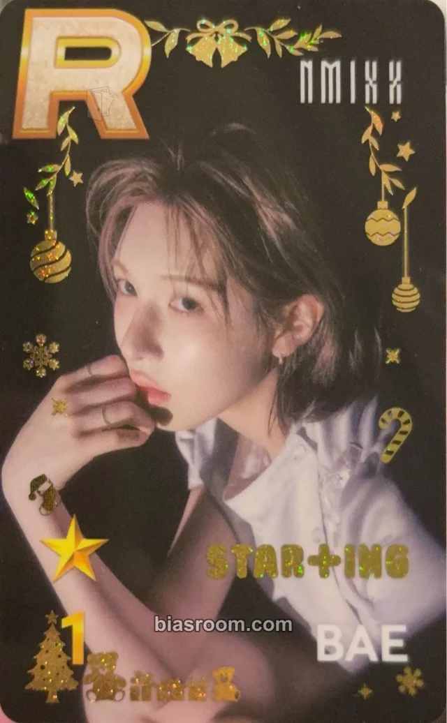 NMIXX - Bae - SuperStar Events Event pvc card STAR+ING superstar