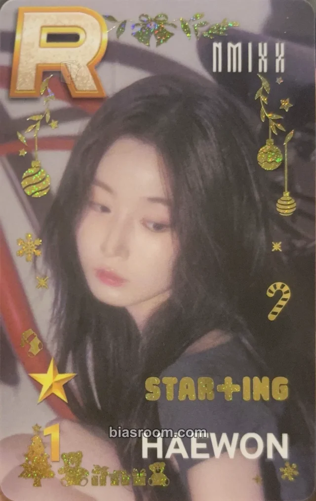 NMIXX - Haewon - SuperStar Events Event pvc card STAR+ING superstar
