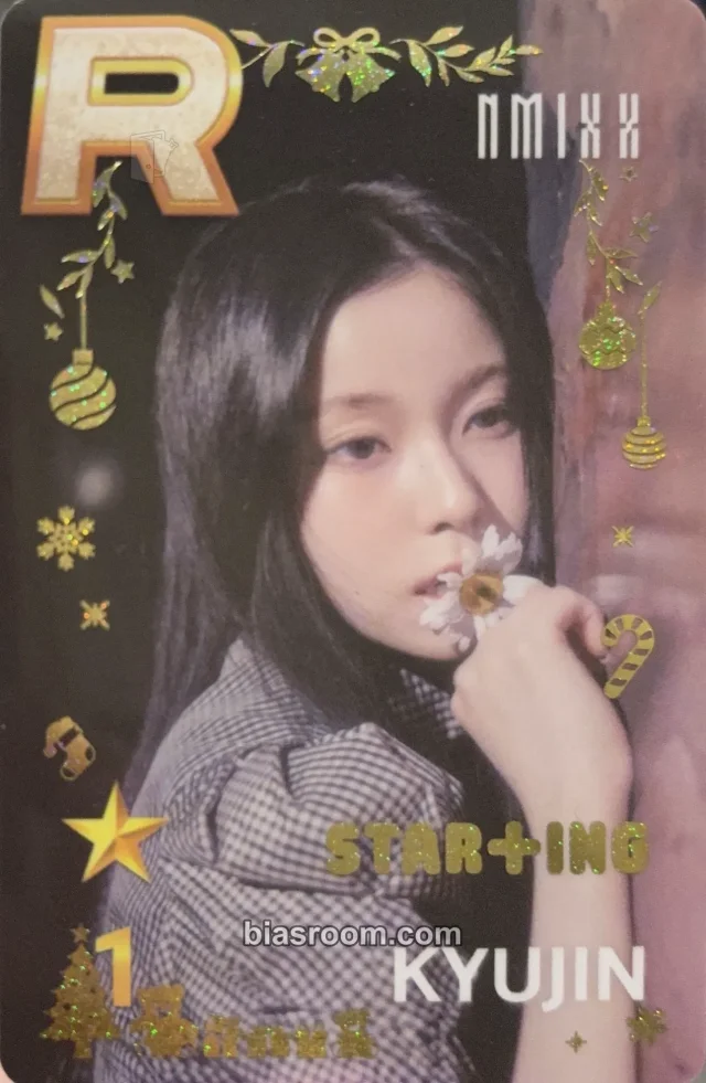 NMIXX - Kyujin - SuperStar Events Event pvc card STAR+ING superstar