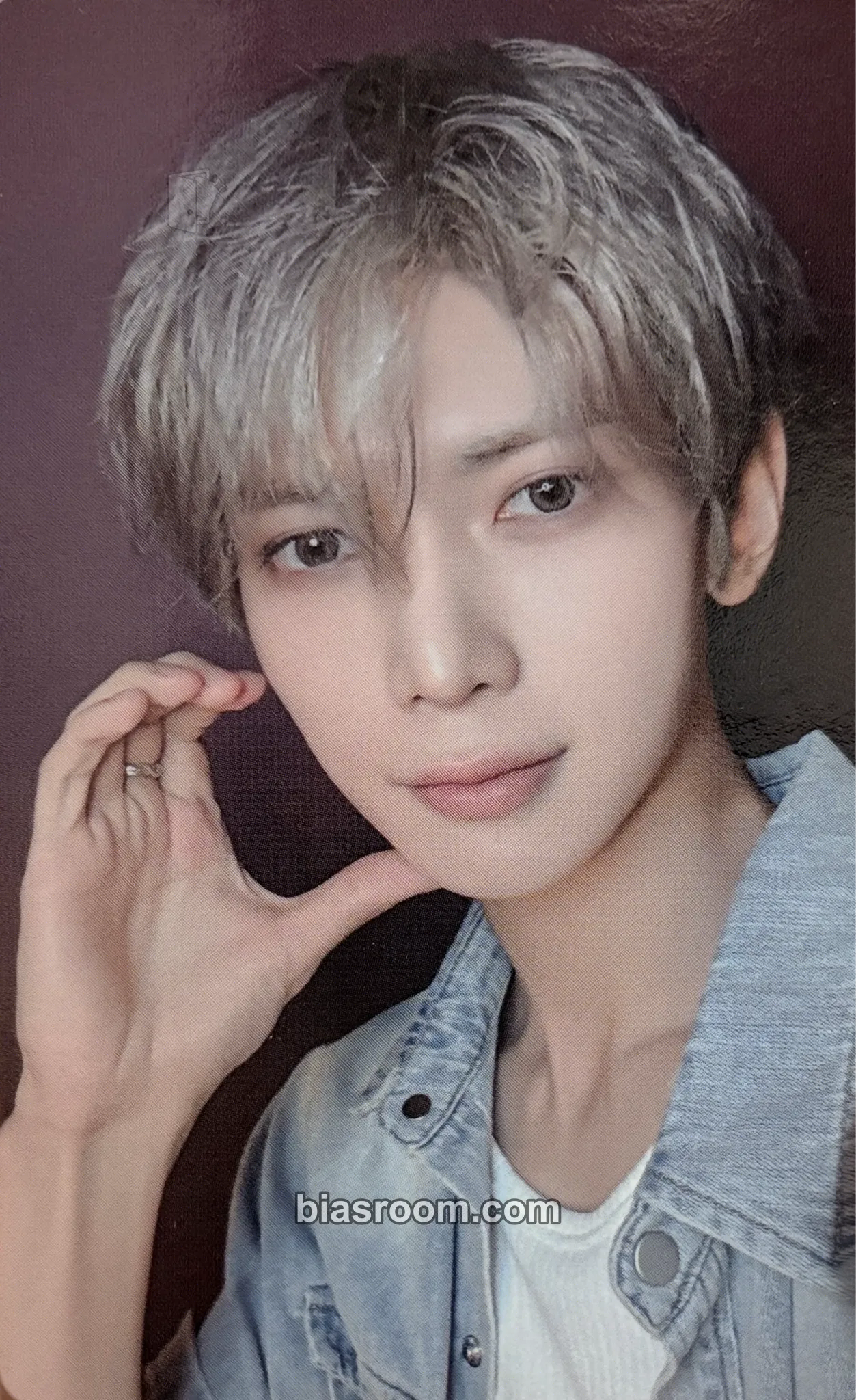 Yeosang Blue Drift MD - 8th Anniversary Photocard - ATEEZ - ATEEZ K-pop photocard