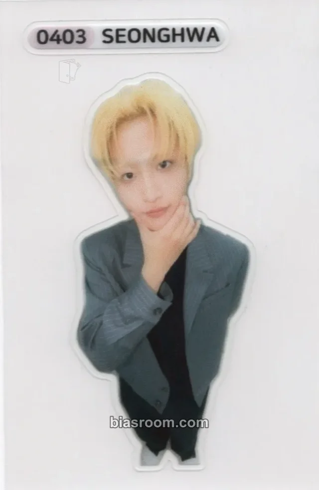 ATEEZ - Seonghwa - GOLDEN HOUR : Part.5 Album hellolive pob (pre-order benefit) sticker