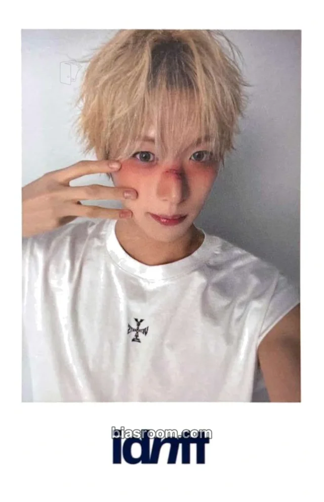 idntt - Choi TaeIn - itsnotover Album mystargoods (MSG) pob (pre-order benefit) polaroid