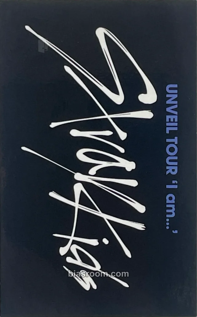 Stray Kids - UNVEIL TOUR ‘I am…’ Event sticker merch inclusion pvc pouch