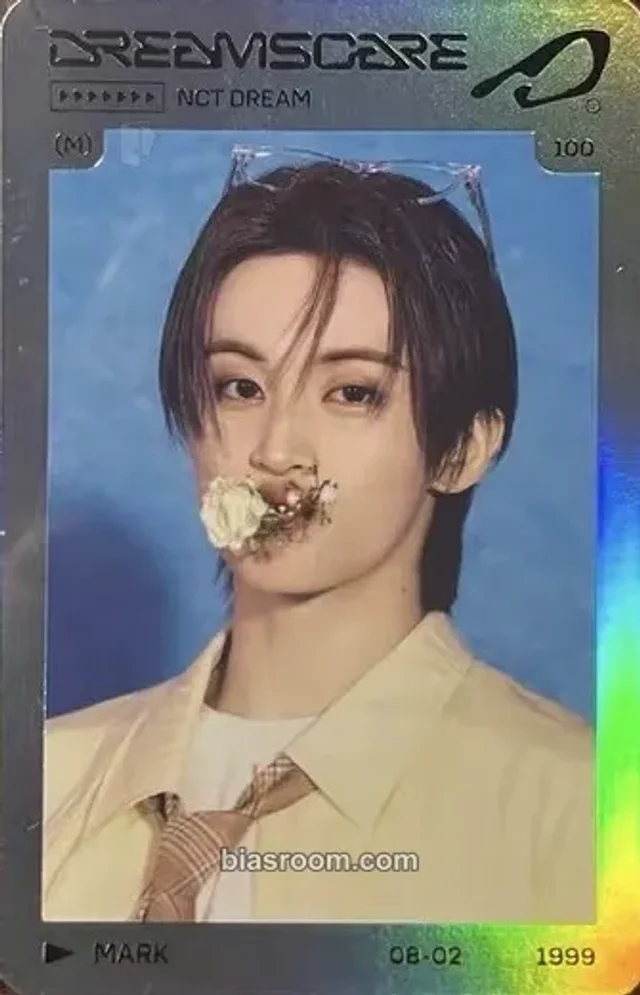 NCT DREAM - Mark - Dreamscape Album merch photocard trading card special card holographic (hologram) A version