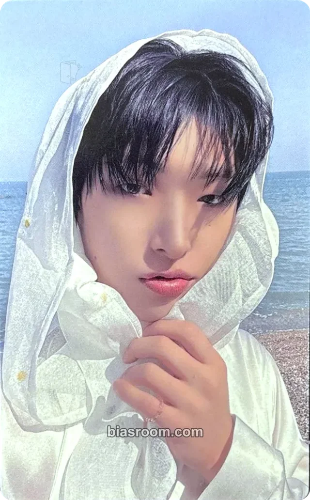 ATEEZ - Mingi - Blue Drift MD - 8th Anniversary Other exhibition trading card version 1 merch photocard