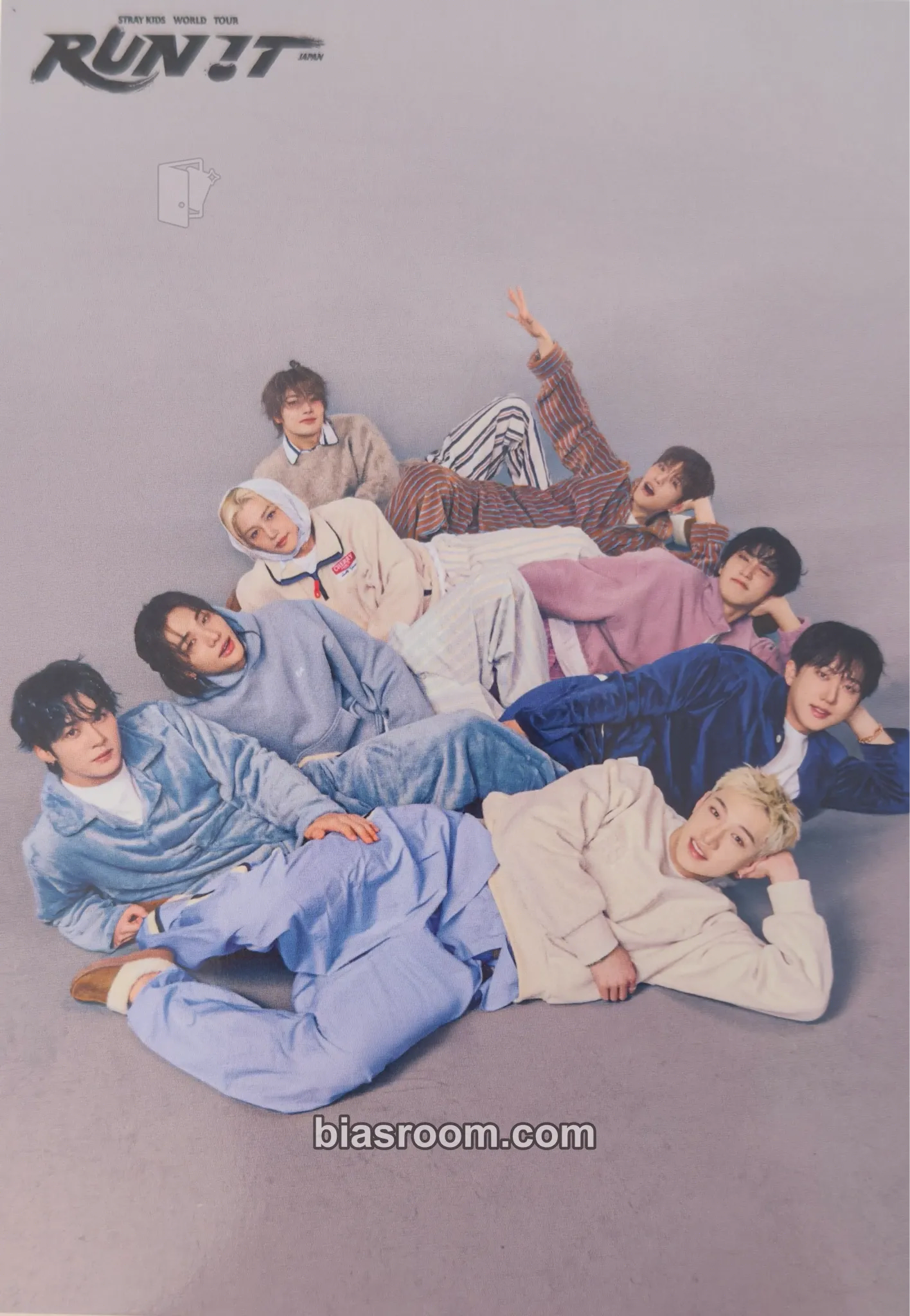RUN IT World Tour Photocard - Stray Kids - Stray Kids K-pop photocard