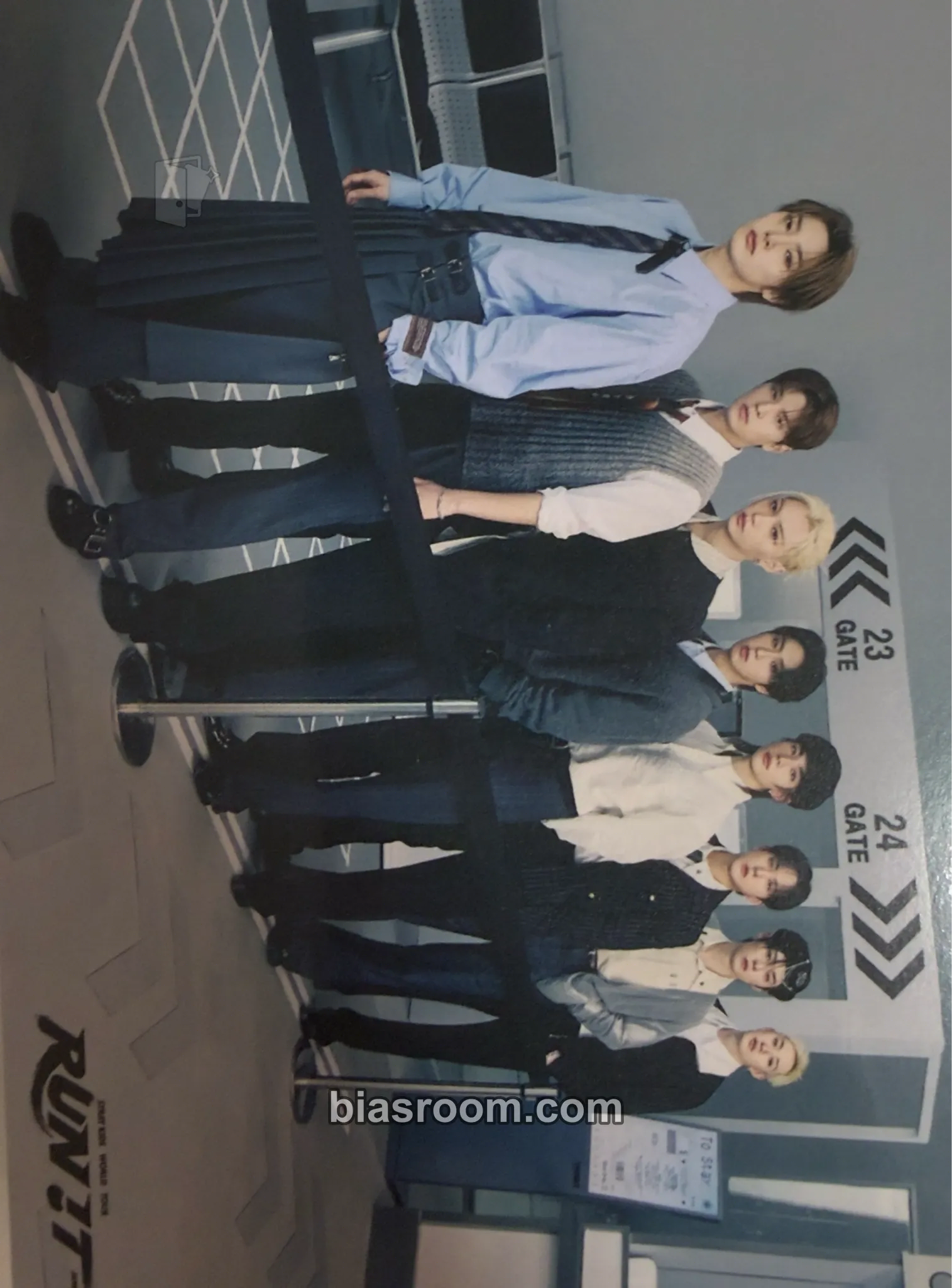 RUN IT World Tour Photocard - Stray Kids - Stray Kids K-pop photocard