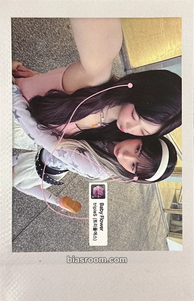 tripleS - Kotone & Nien - LOVE&POP pt.1 Album broadcast polaroid