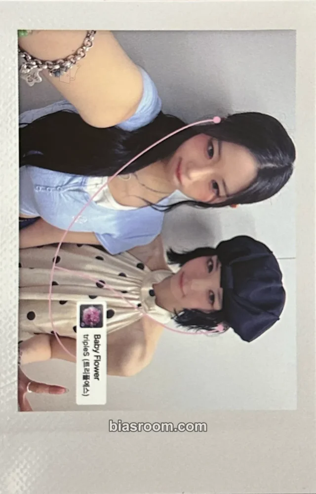 tripleS - Chaeyeon & Chaewon - LOVE&POP pt.1 Album broadcast polaroid