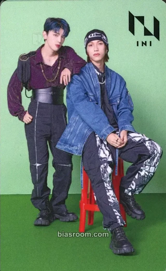 INI - Hiromu & Rihito - MATCH UP Album purchase benefit lapone online store