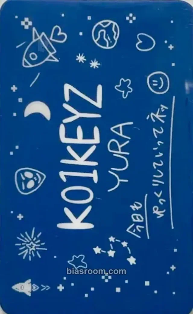 KO1KEYZ - Yura - KO1KEYZ Album cafe event message card purchase benefit