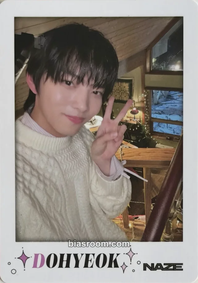 NAZE - Dohyeok - DREAM STAGE X NAZE Other merch photocard trading card photocard set polaroid