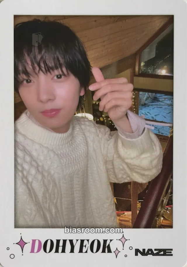 NAZE - Dohyeok - DREAM STAGE X NAZE Other merch photocard trading card photocard set polaroid