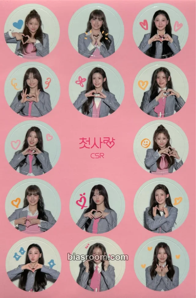 CSR - Sequence: 17& Album album inclusion sticker sheet